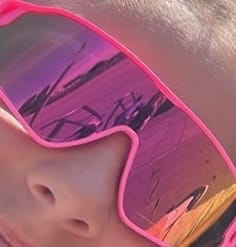 Customer photo review of Dziecięce Okulary Rowerowe Polaryzacyjne