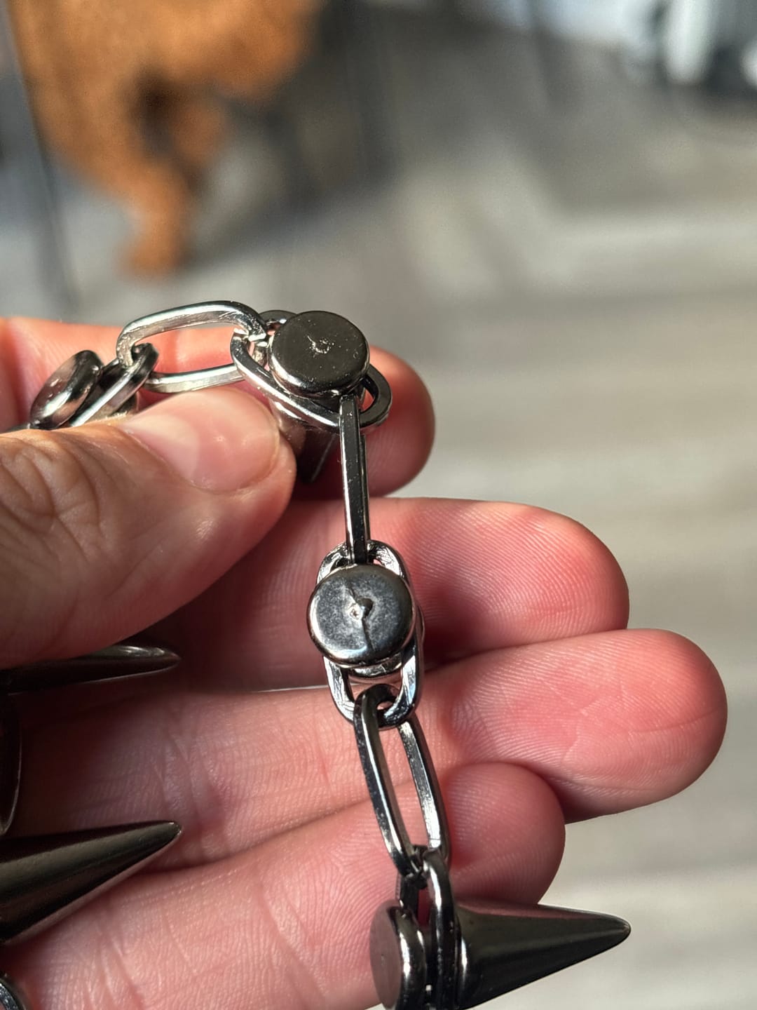 Customer photo review of Spike Choker