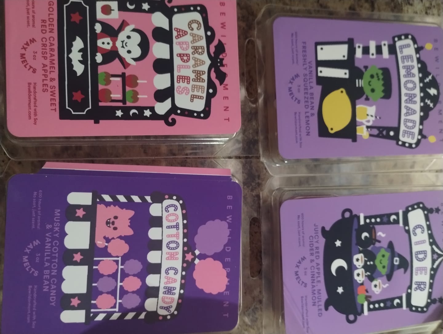 Customer photo review of Wax Sample Pack! 12x Mini-Samples