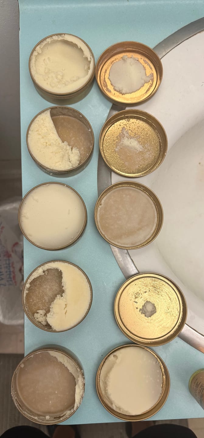 Customer photo review of Beard Oil + Flight of (5) Beard Conditioners