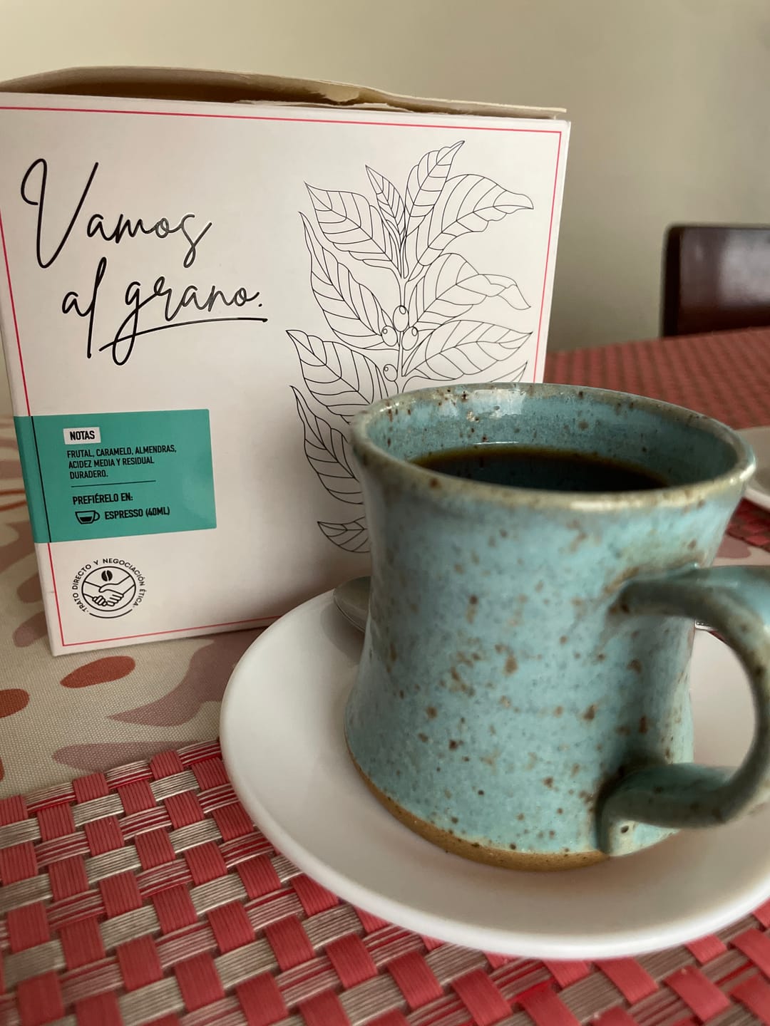 Customer photo review of Colombia | Blend Manizales Bolsa 1KG | MOLIDO