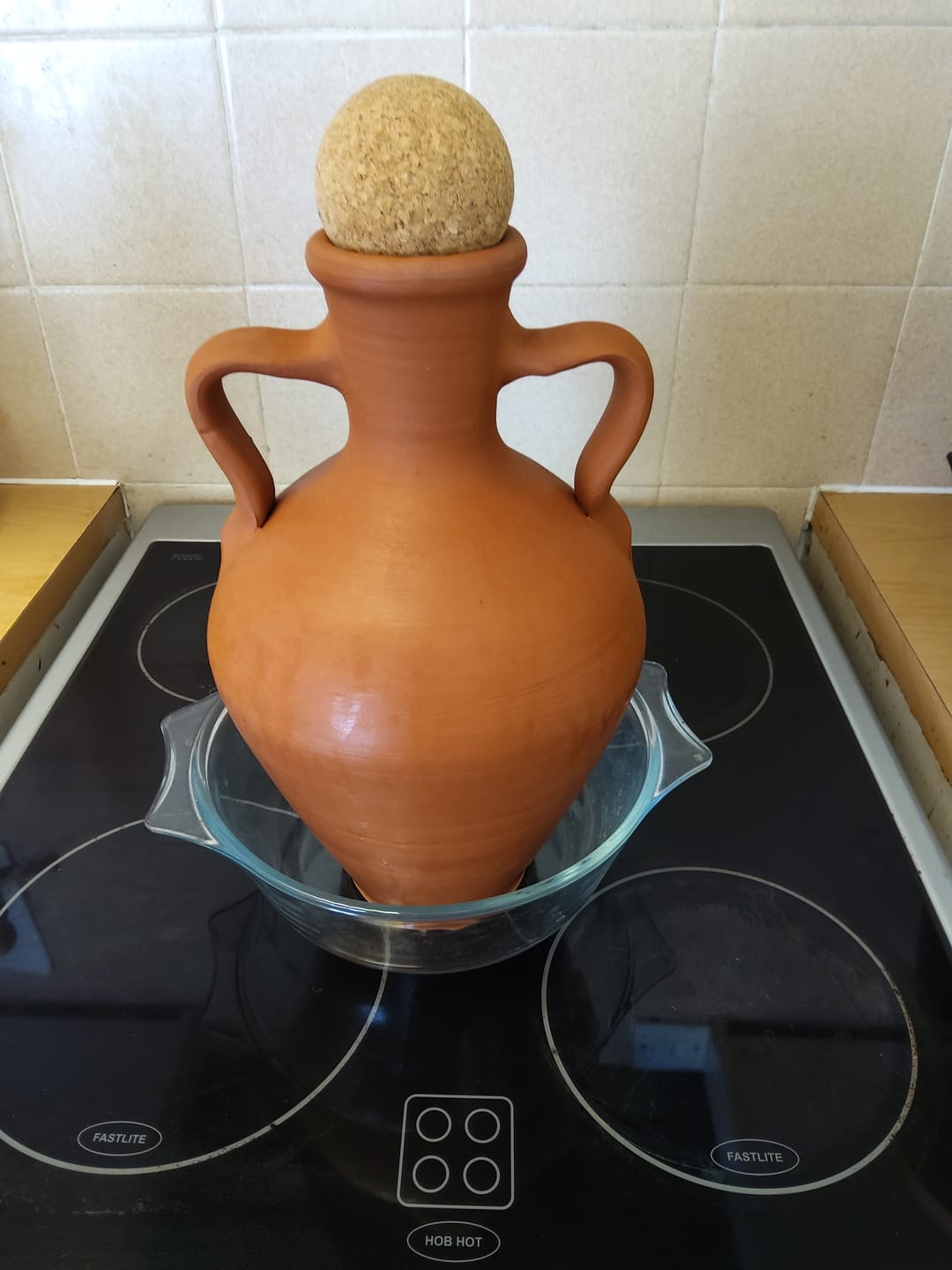 Customer photo review of Clay Water Filter, 'Living Water' Eco Gift Set with Care Supplies