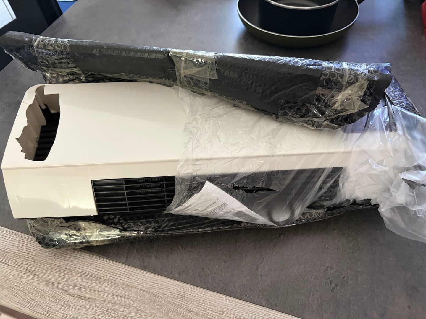 Customer photo review of Rafraichisseur d'air réversible