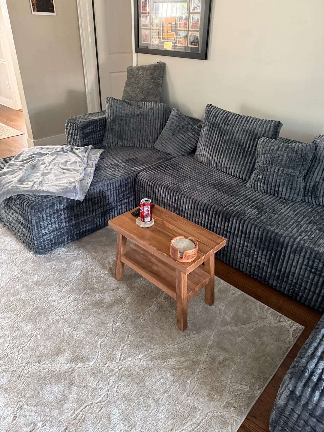 Customer photo review of U Shape Corduroy Modular Cloud Sectional Sofa 🛋️📦 | No Assembly 🚚 Ships in 3–7 days
🔥 Limited stock