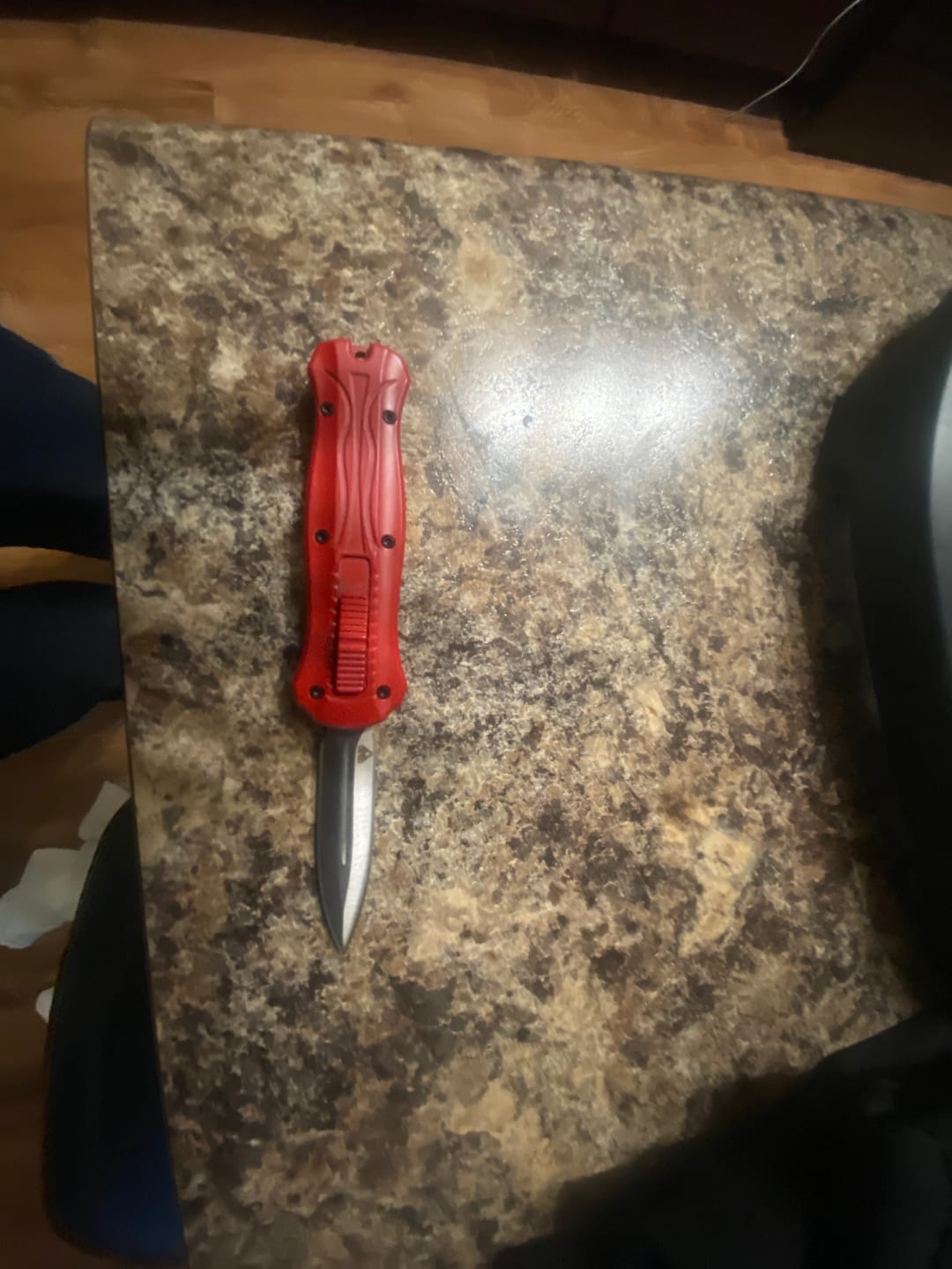 Customer photo review of Viper Tec Mystery OTF Knife | Premium Automatic Knife Surprise