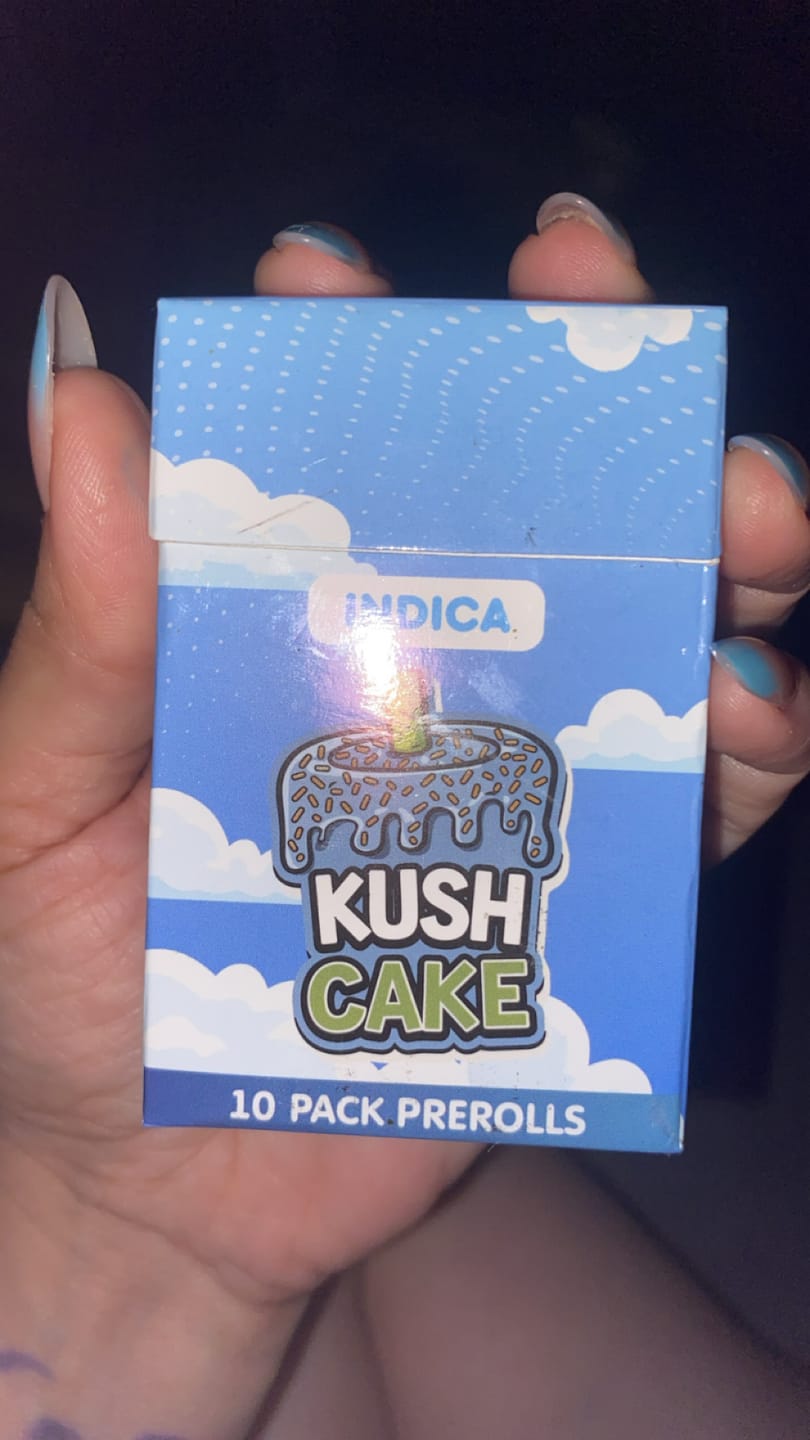 Customer photo review of Kush Cake - Pack of Pre-Rolls (10 Pack) - Indica