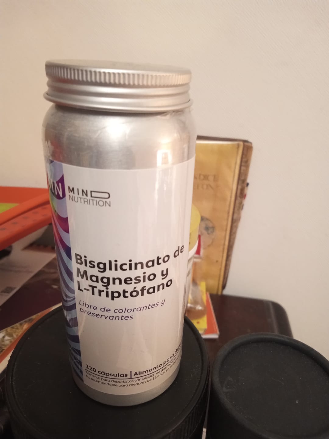 Customer photo review of Bisglicinato de Magnesio + L-TRP