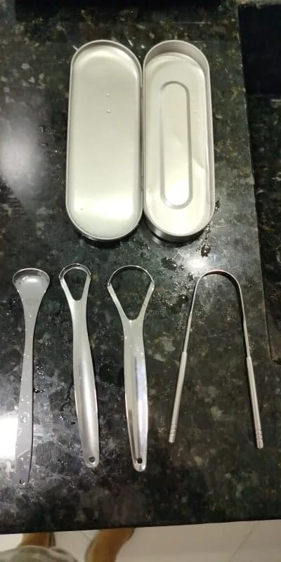 Customer photo review of ערכת ניקוי הלשון של SIVARA
