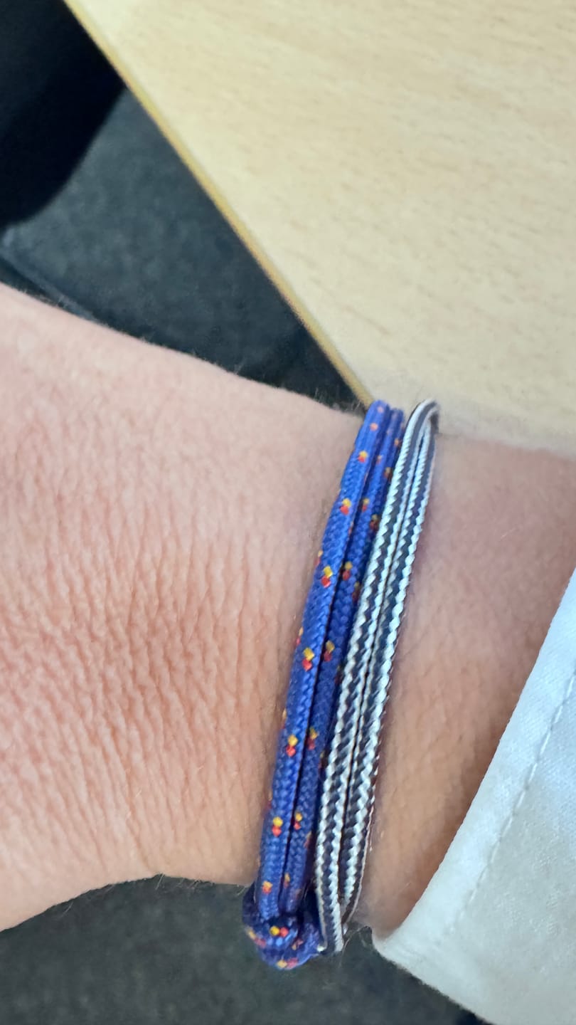 Customer photo review of KOMIMAR SURFER Armband Sommer Auswahl dezent 2mm Ø