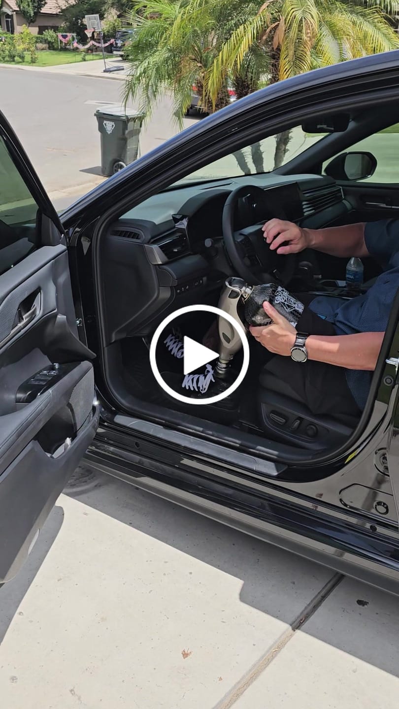 Customer video review of Car Cane Handle