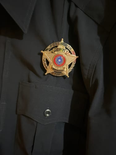 Customer photo review of Customizable Badge BA43