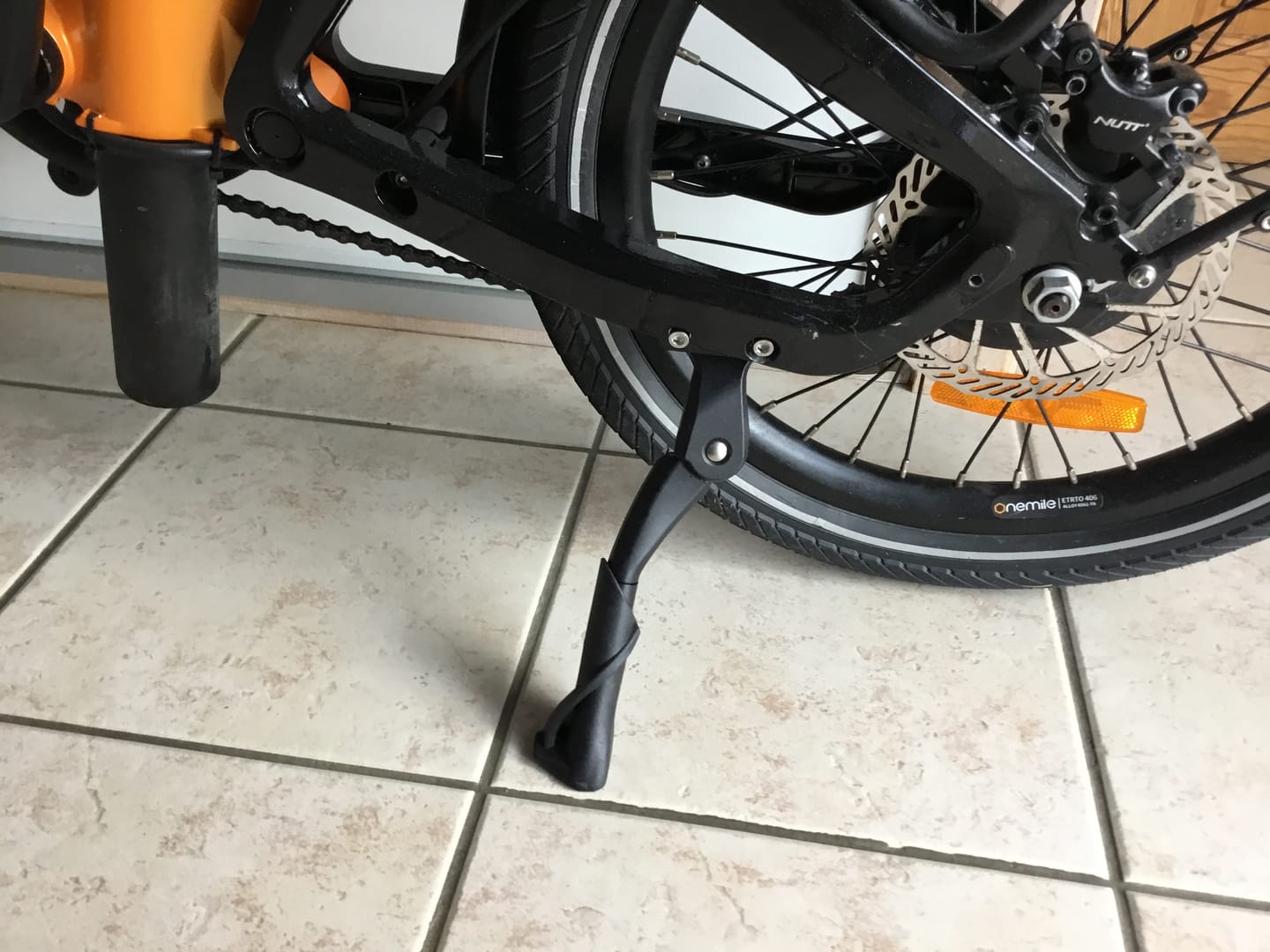 Customer photo review of Onemile Nomad Ebike Aluminum Alloy Kickstand