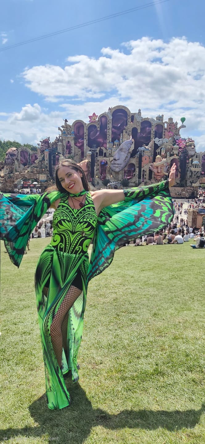 Customer photo review of Poison Fairy O-Ring Chap Pants Set