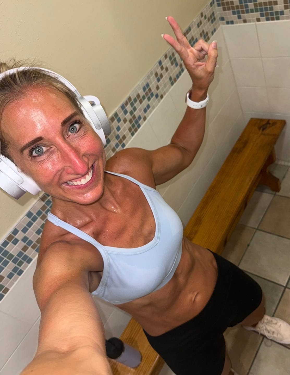 Customer photo review of DAYDREAM Strappy Sports Bra