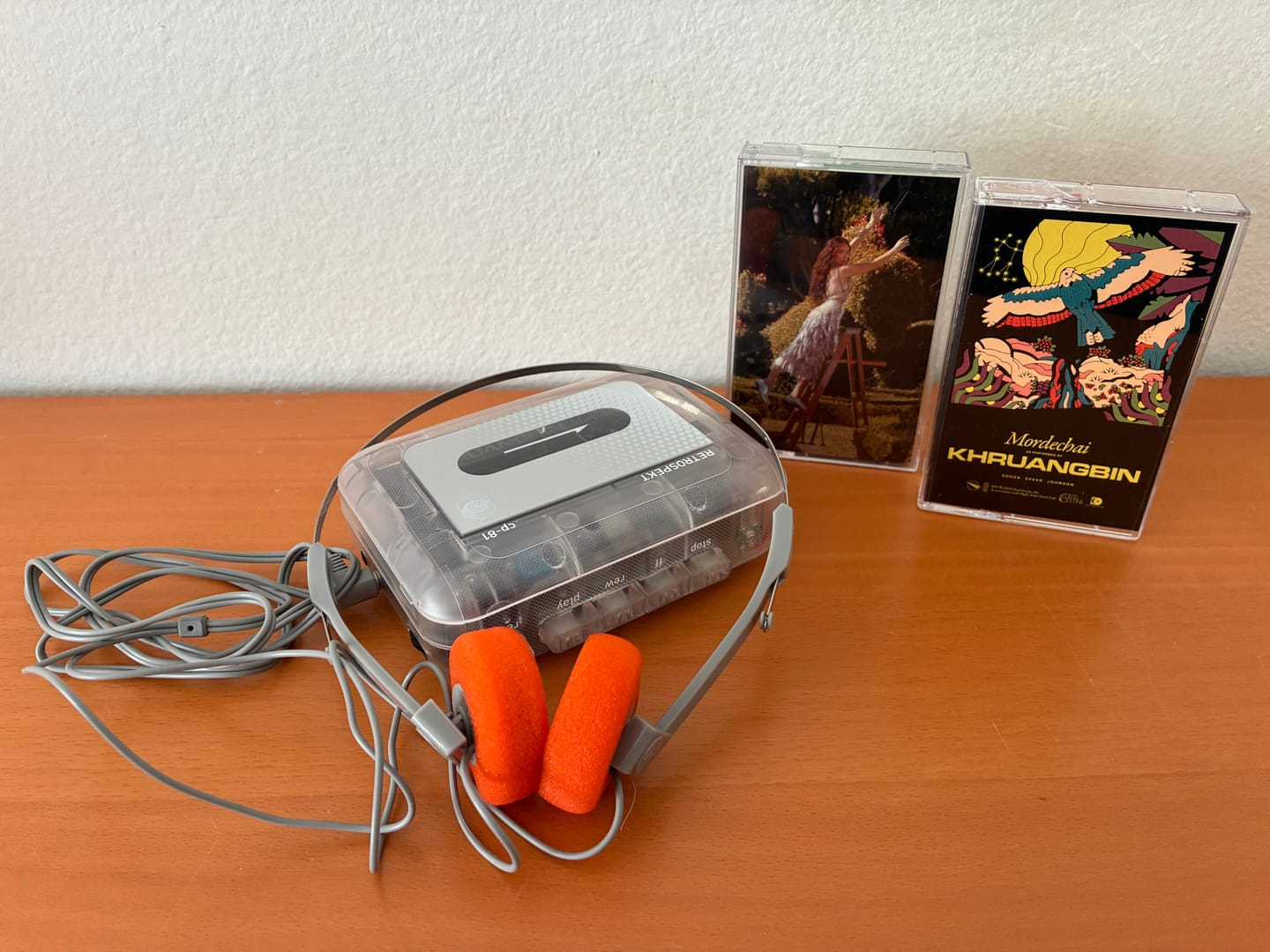 Customer photo review of Retrospekt CP-81 Portable Cassette Player