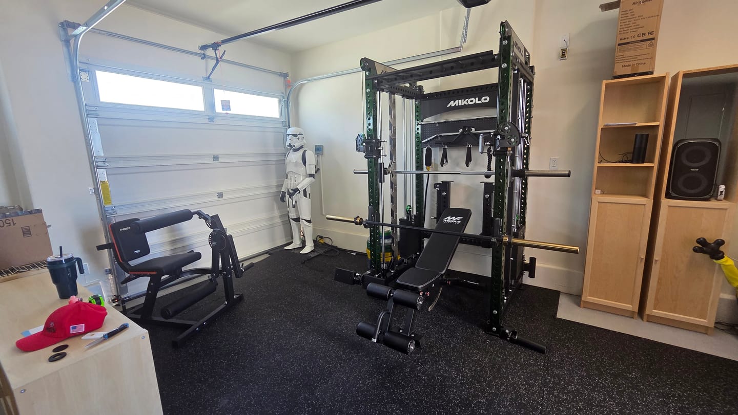Customer photo review of ANUBIS™-2.0 Ultimate All-In-One Smith Machine