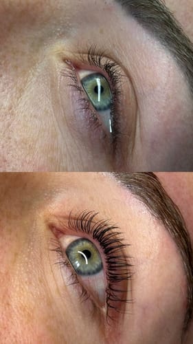 Customer photo review of Buff Lashes - Pink Lash Lift Powder 5g