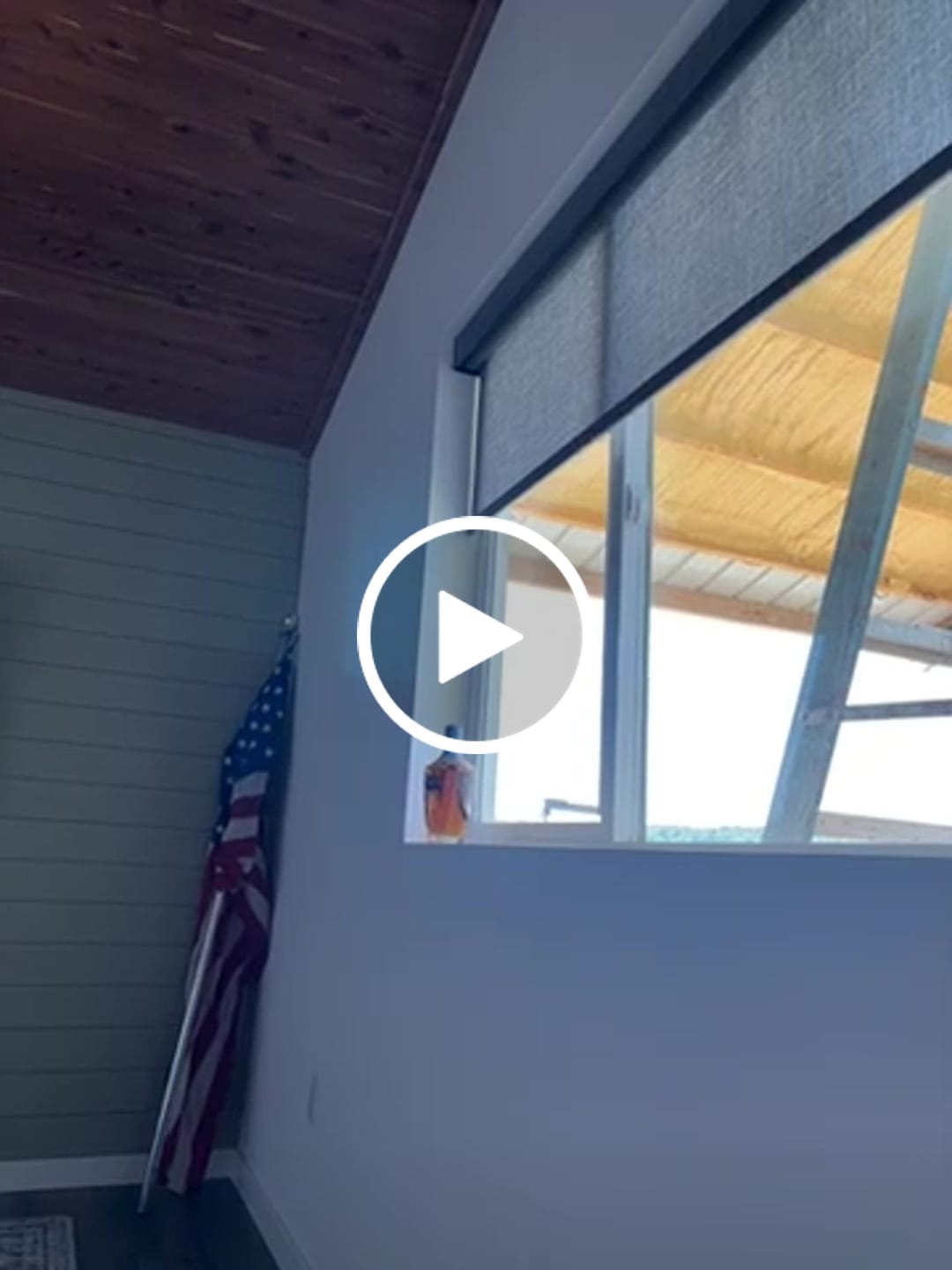 Customer video review of Bringnox Motorized Light Filtering Roller Shades 70% Blackout Bouvardia