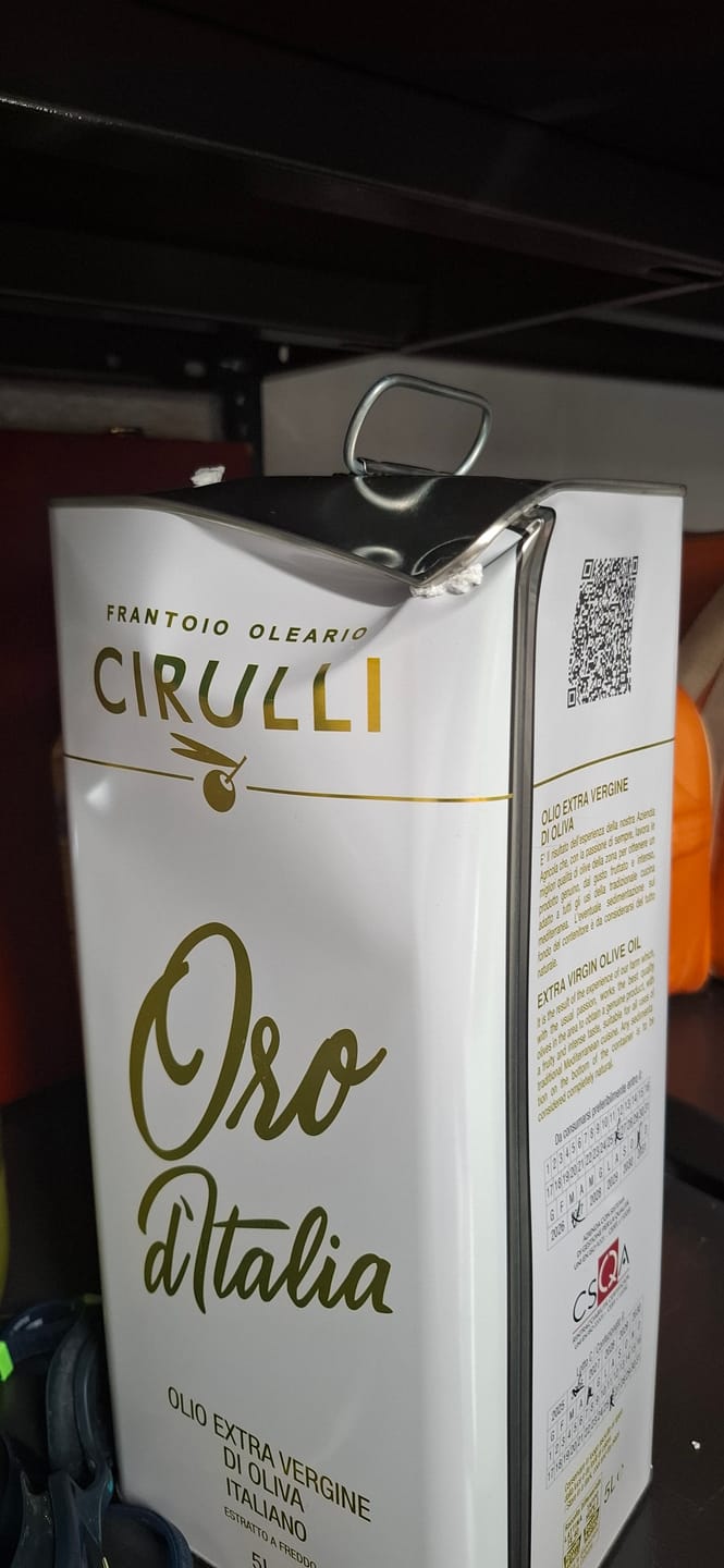 Customer photo review of 1 lattina di olio extravergine di oliva • 5 Litri