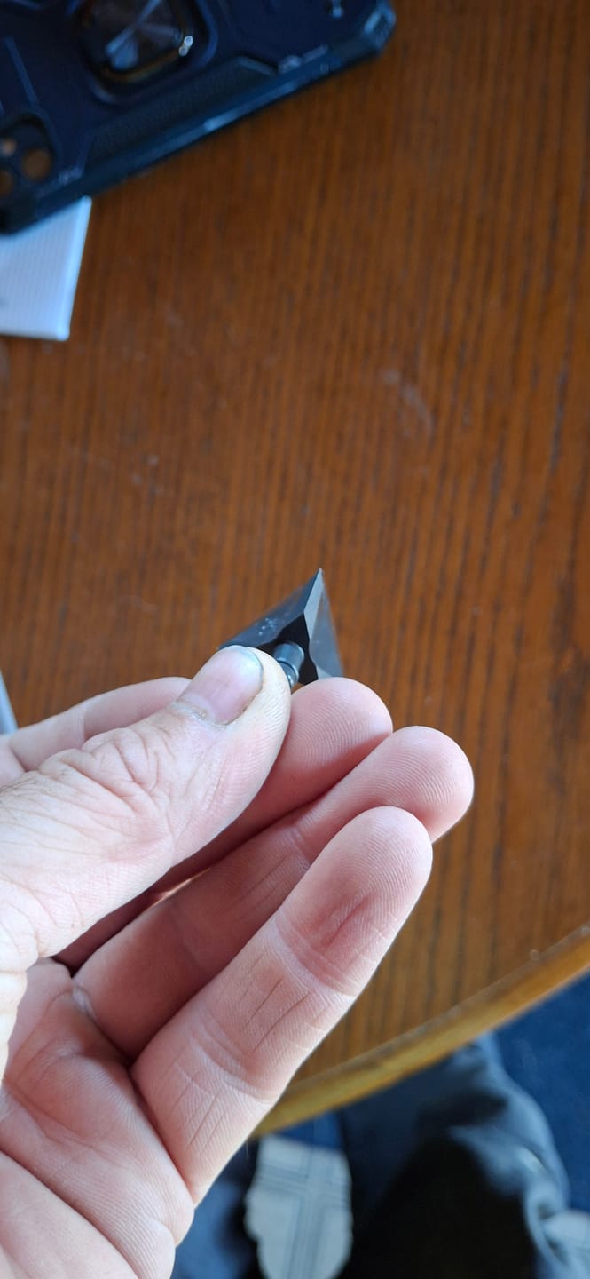 Customer photo review of Arrowhead -3 Blade
