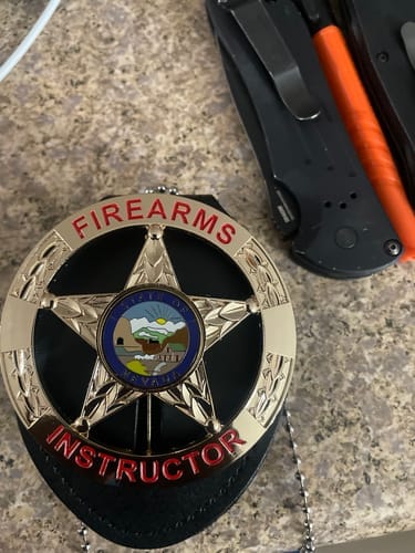 Customer photo review of Customizable Badge BA29