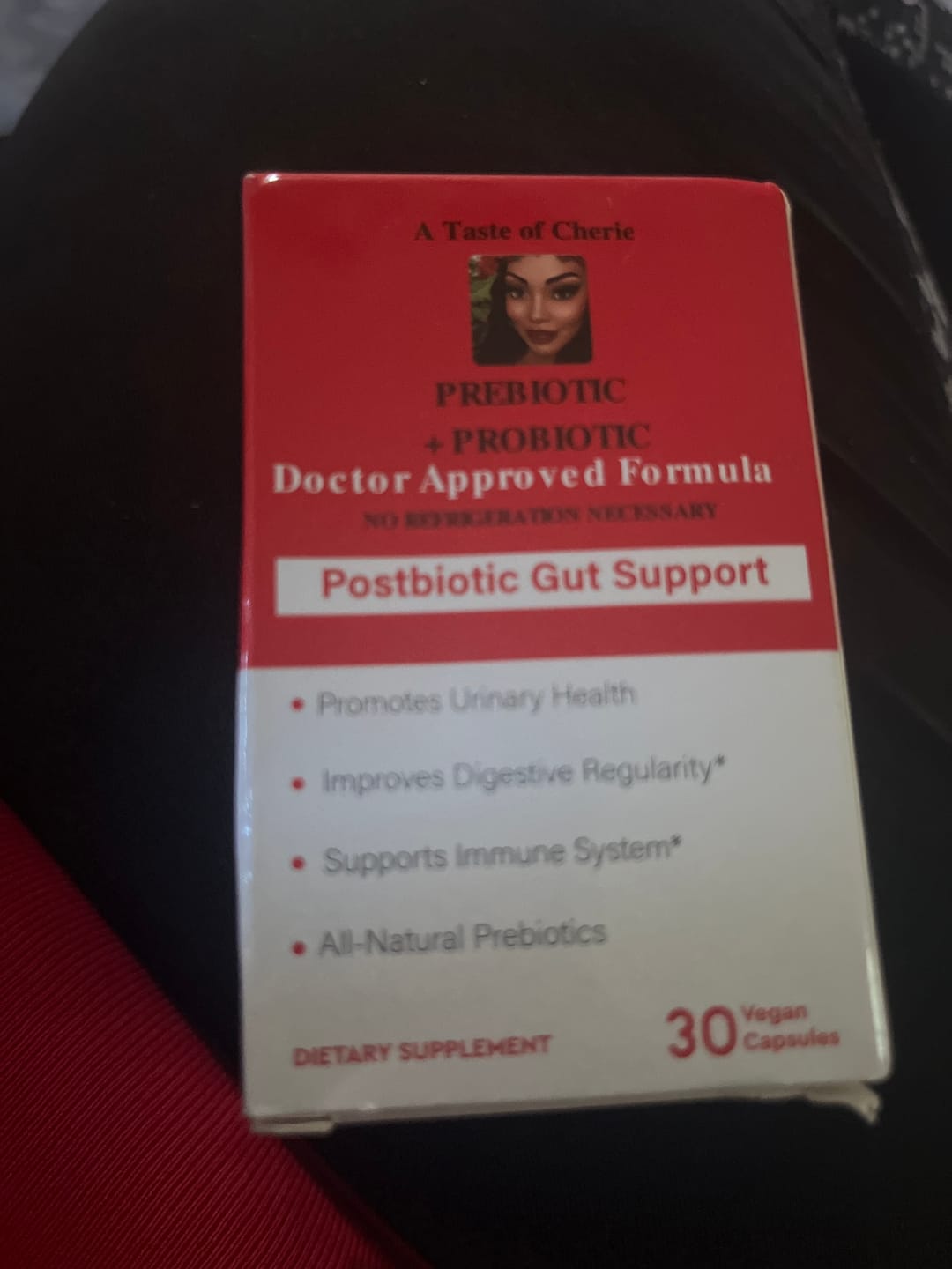 Customer photo review of 50 Billion Premium 3 in 1  Pre+Pro+Post Biotic with Cranberry Digestive Support Men & Women