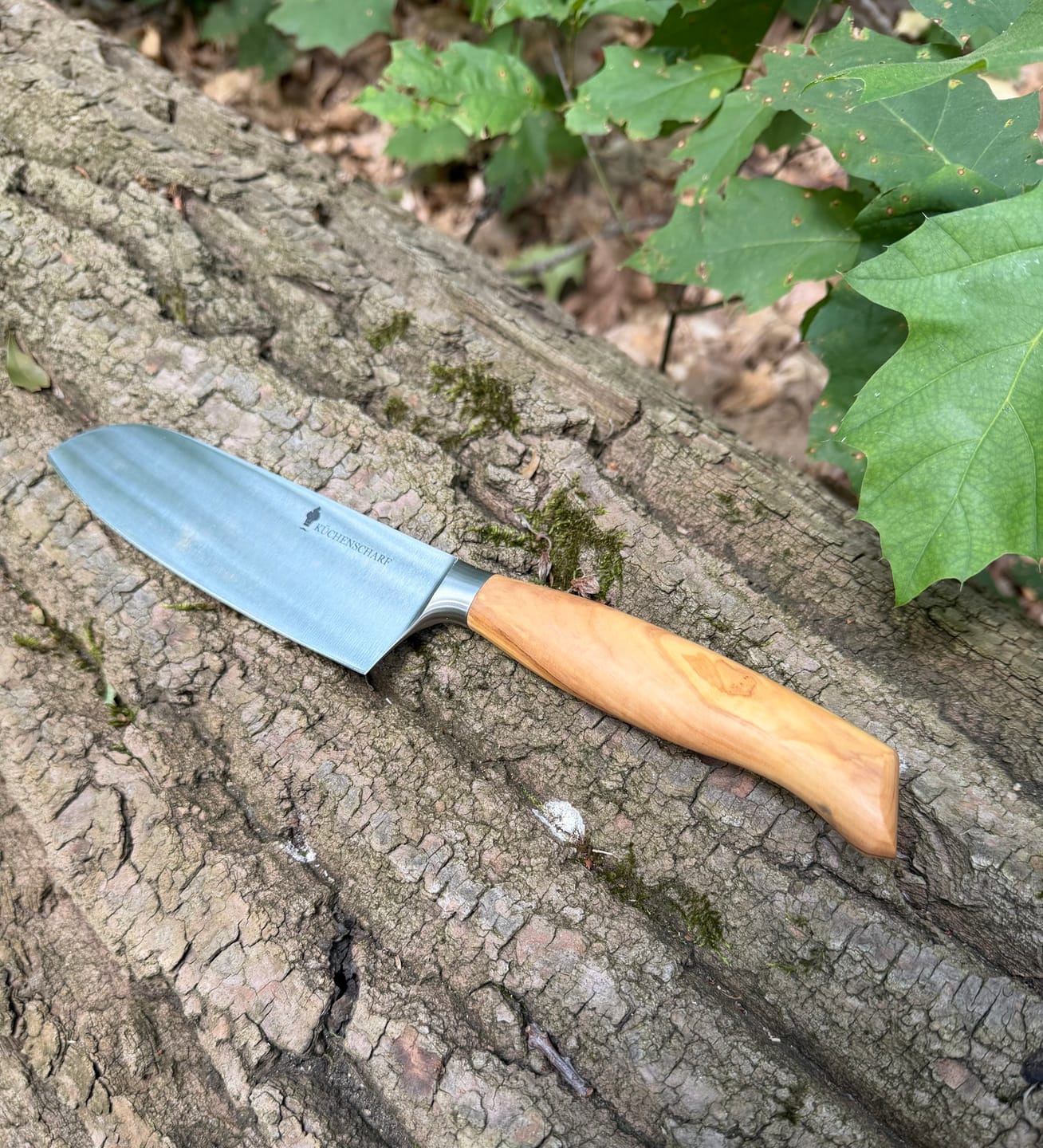 Customer photo review of Küchenscharf Santoku 16 cm (100% Solinger Handwerkskunst)