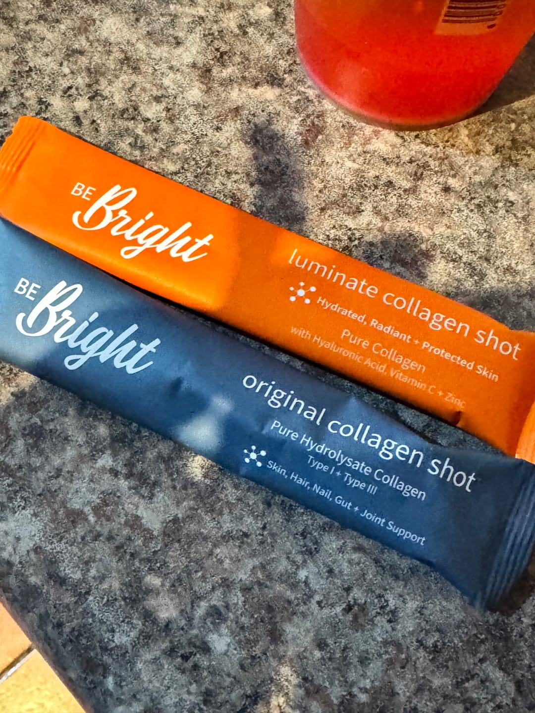 Customer photo review of LUMINATE 10g SHOT - 15 DAY SUPPLY