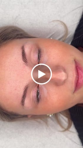 Customer photo review of Cysteamine Brow & Lash Lamination Kit - Step 3 - 15ml