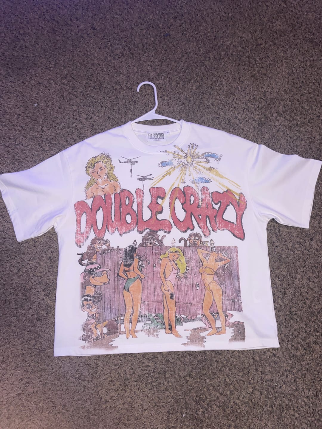 Customer photo review of 90s Vintage Bikini Graphic Tee-533