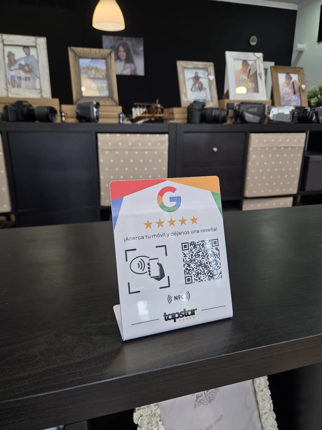 Customer photo review of Expositor Reseñas Google