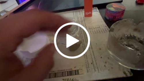 Customer video review of THC-A 45% Hash Static