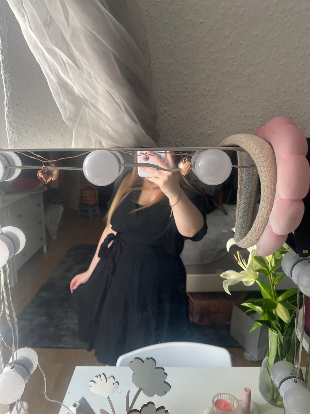 Customer photo review of Felina Shirt Musselin Kleid - Schwarz