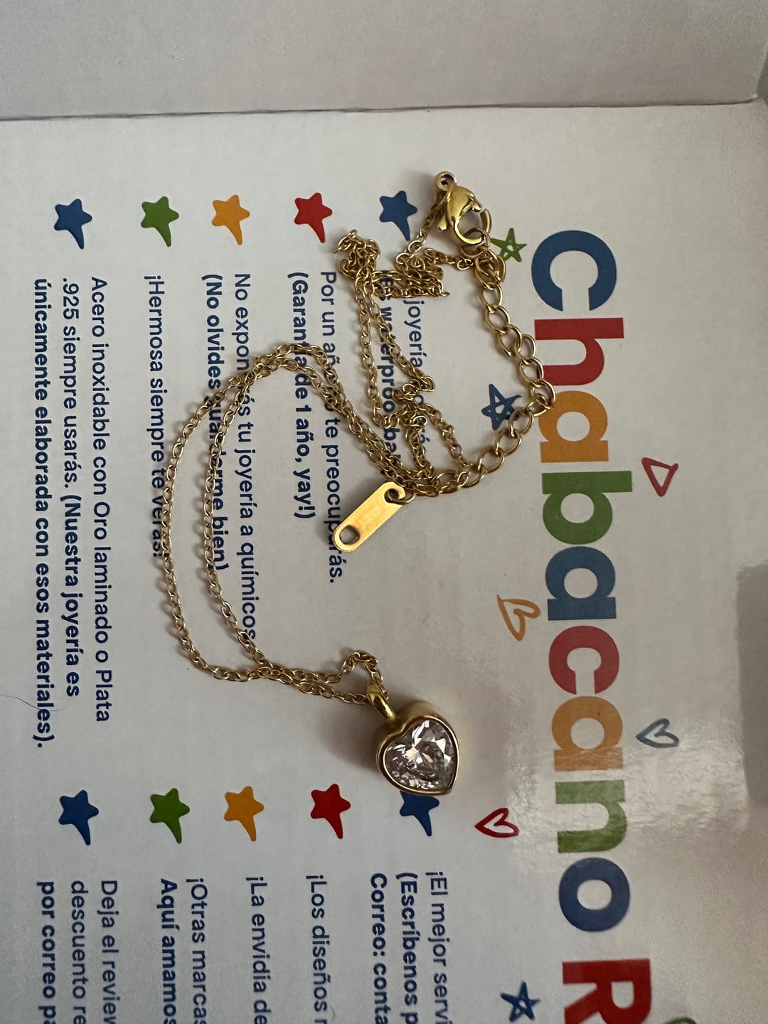 Customer photo review of Collar Naia