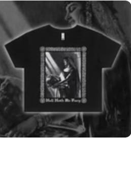 Customer photo review of Hell Hath No Fury Crop Tee