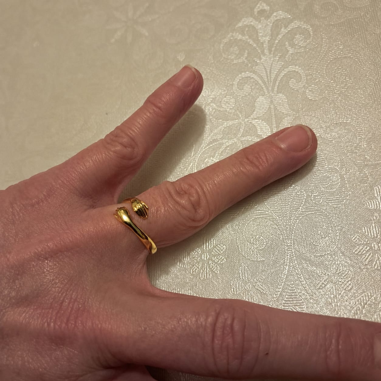 Customer photo review of Hug Ring