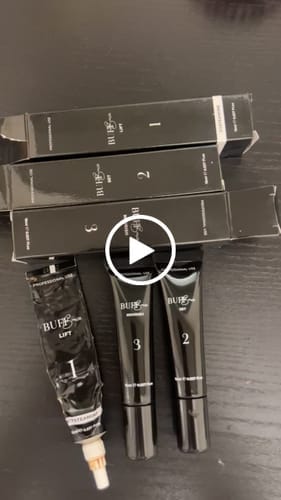 Customer photo review of Cysteamine Brow & Lash Lamination Kit - Step 3 - 15ml