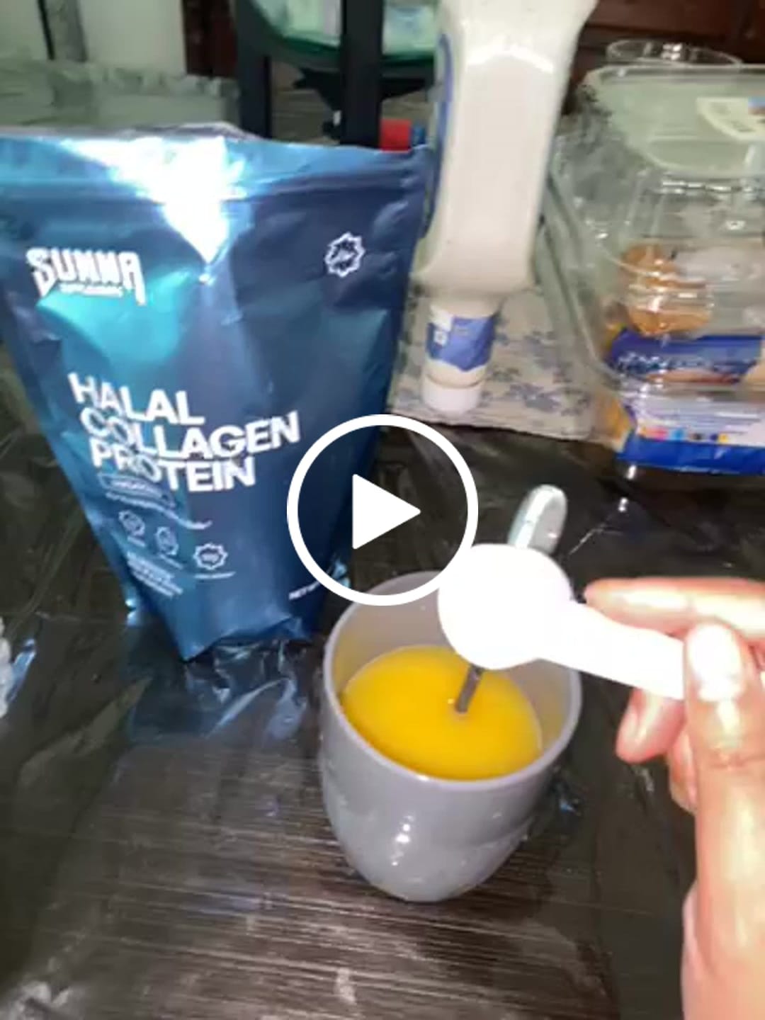 Customer video review of Halal Collagen Protein