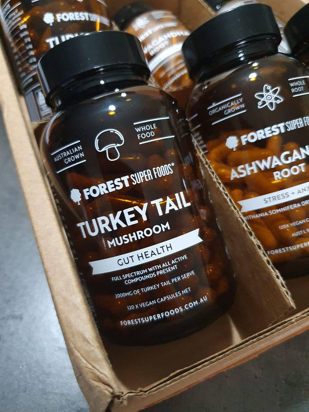 Customer photo review of Australian Grown Turkey Tail Capsules