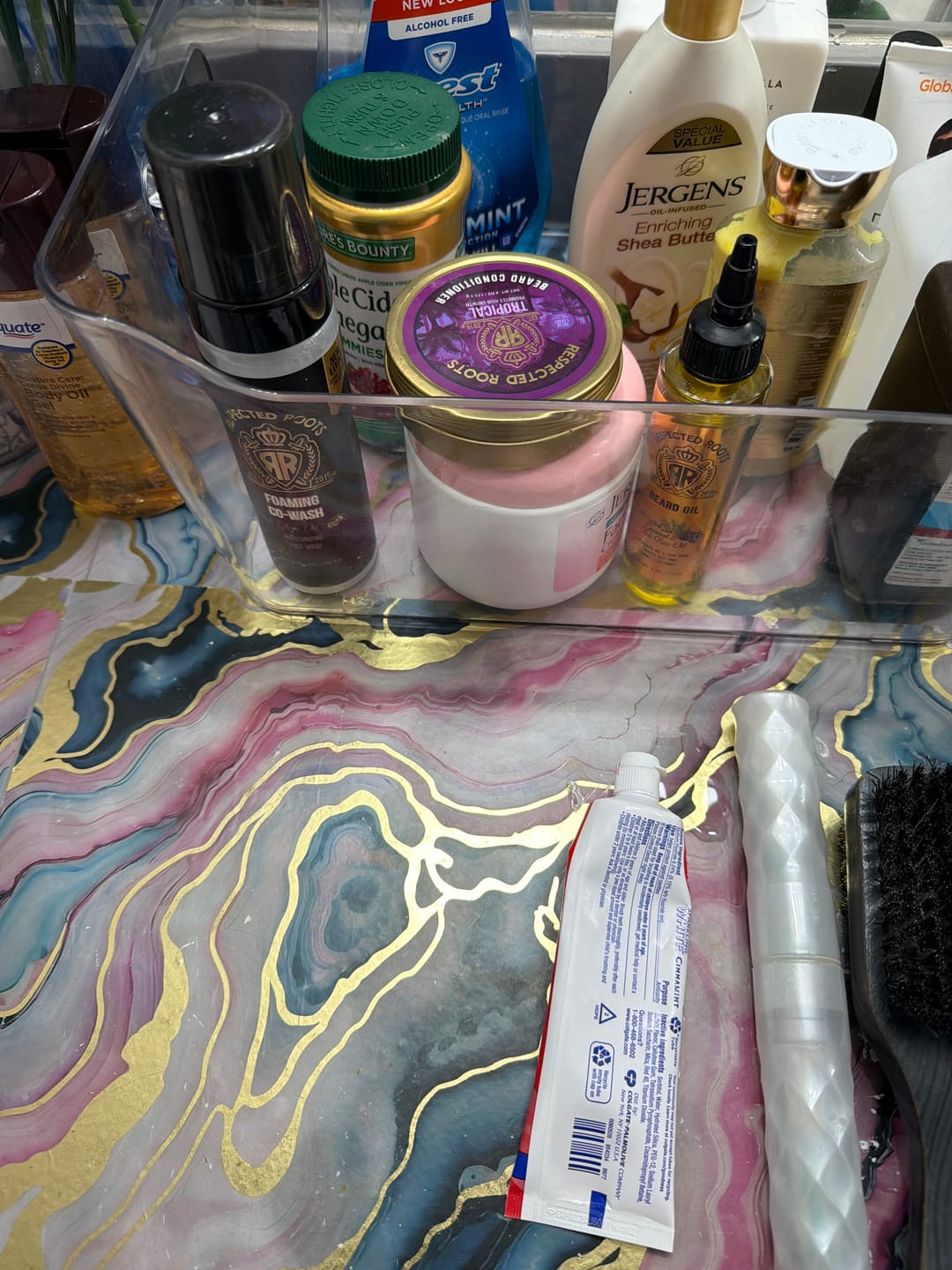 Customer photo review of Beard Care Kit