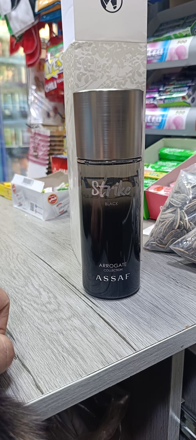Customer photo review of ASSAF STRIKE BLACK EDP FOR MEN