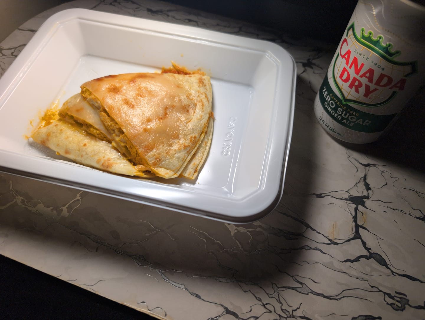 Customer photo review of Chicken & Beef Bacon Brunch Burrito