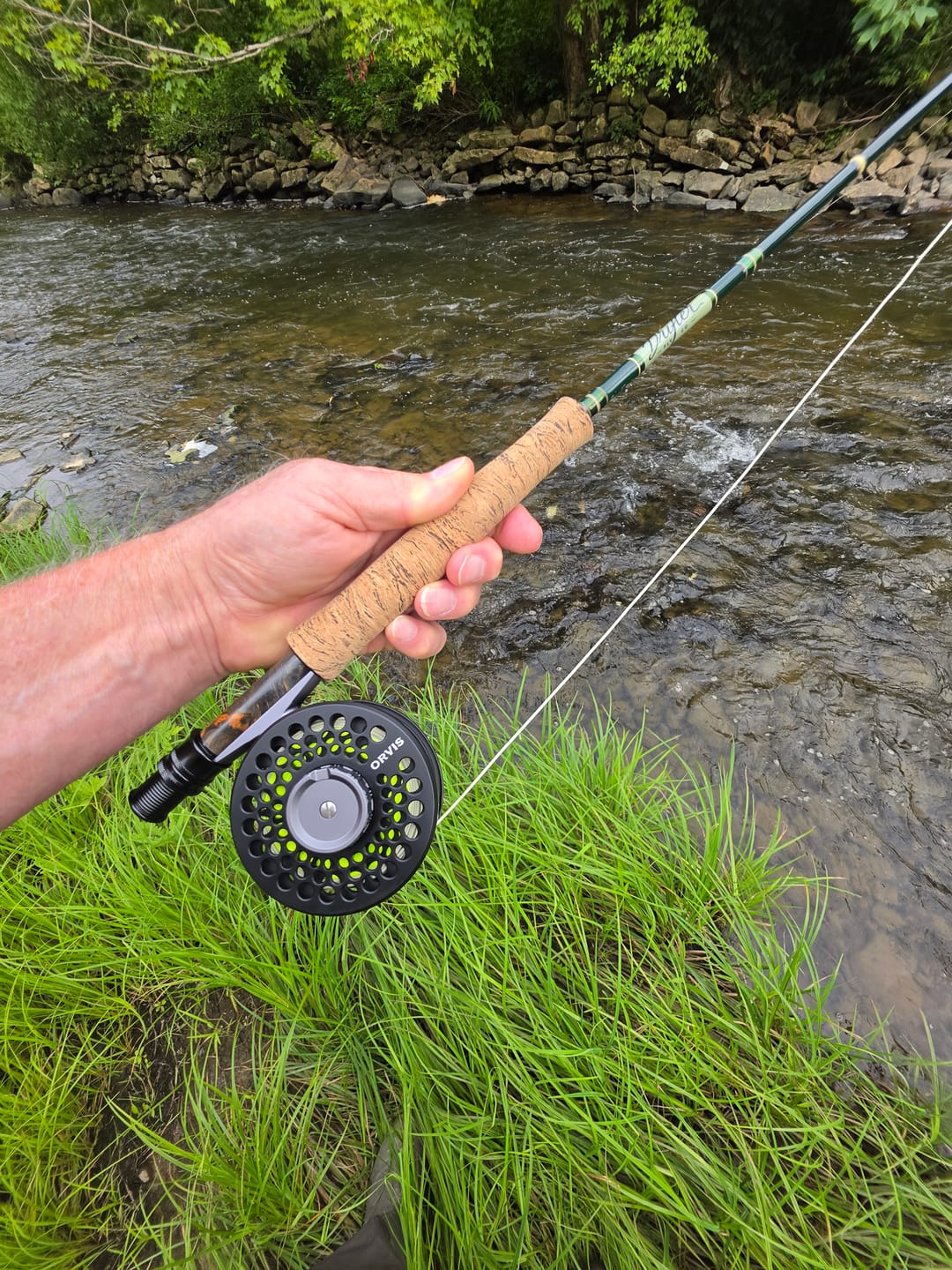 Customer photo review of Orvis Battenkill Disc Fly Reel