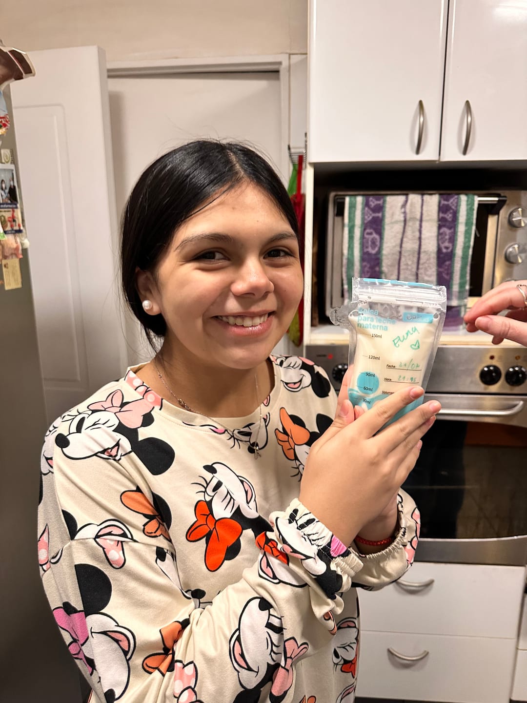Customer photo review of 🎁 Bolsa para leche materna 25un (100% off)
