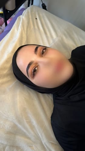 Customer photo review of Cysteamine Brow & Lash Lamination Kit - Step 1 - 15ml