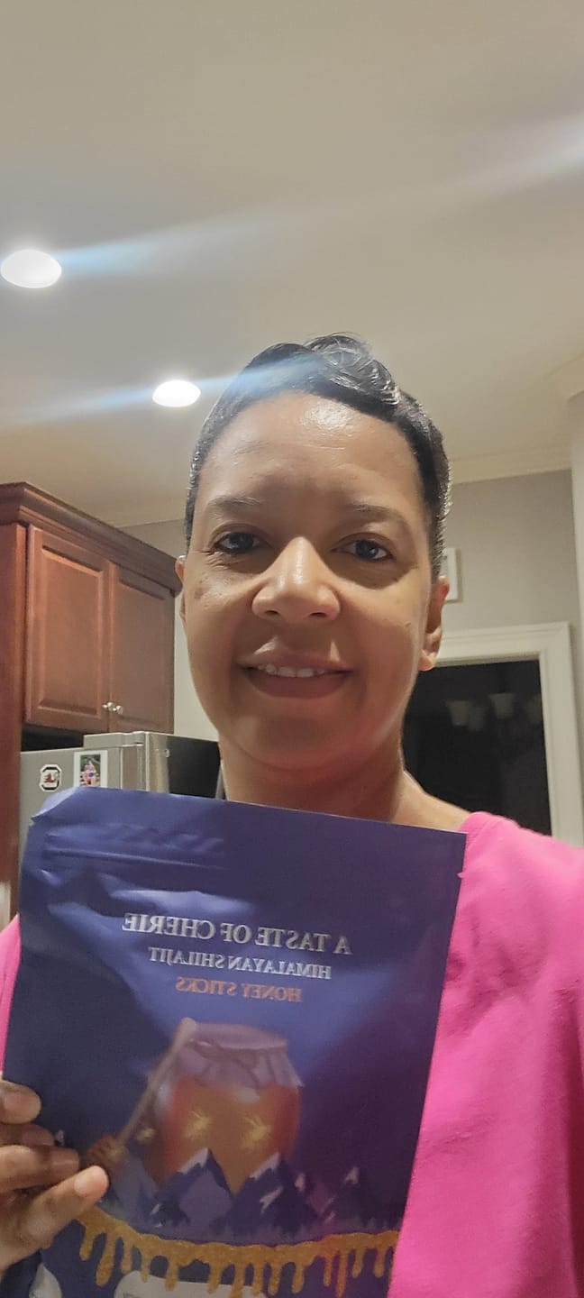 Customer photo review of Himalayan Shilajit Honey Sticks (Wild Berry Flavor)