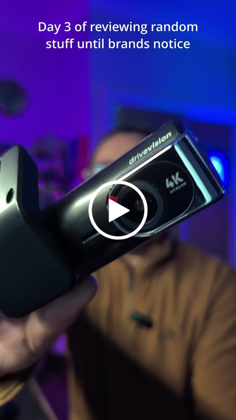 Customer video review of Rear Facing Cam