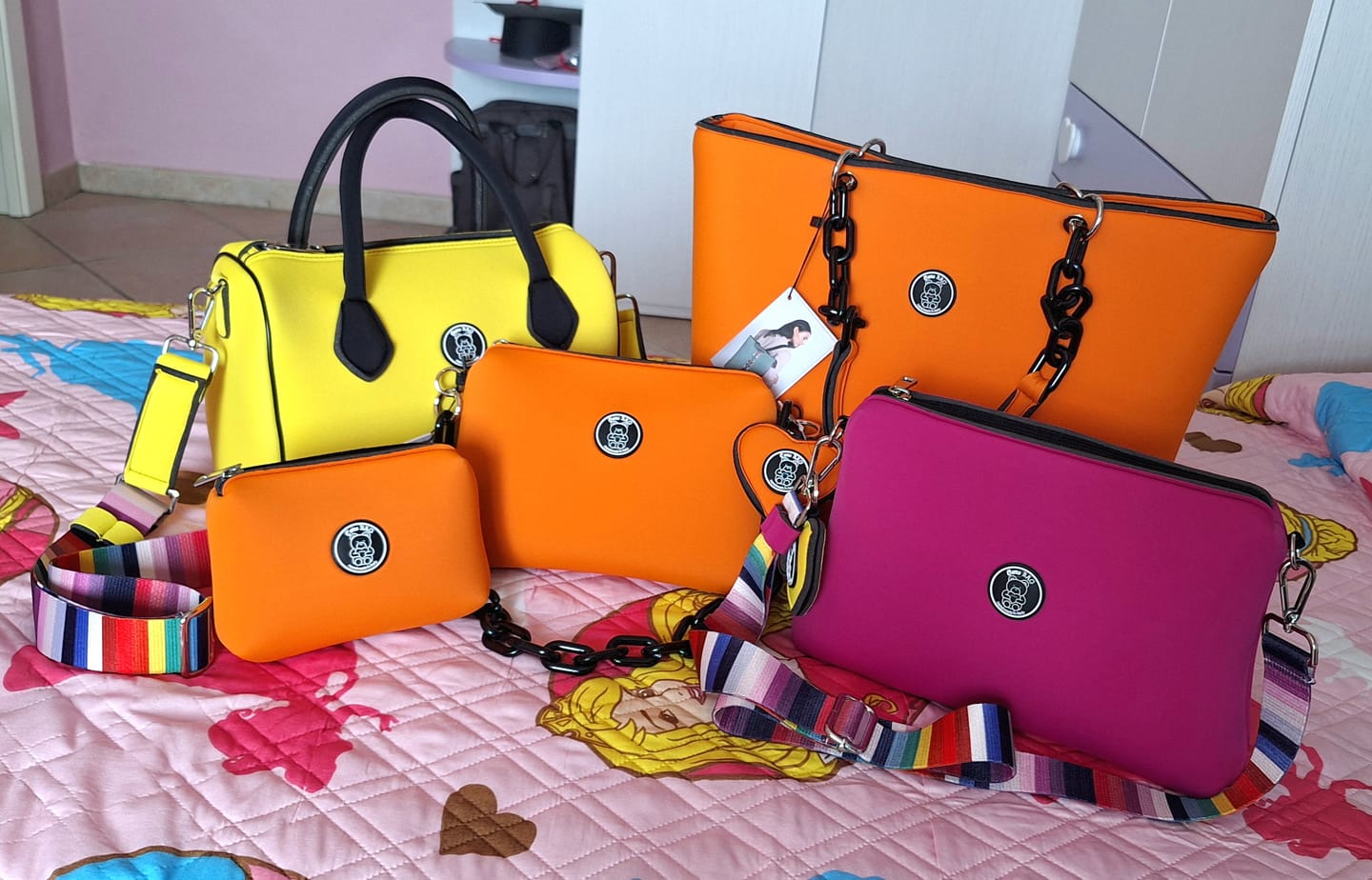 Customer photo review of SET Bauletto e Pochette grande