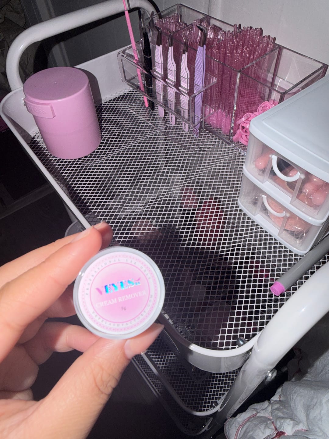 Customer photo review of Lash Remover | Aloe