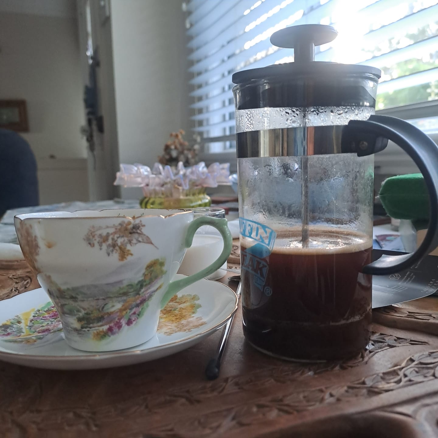Customer photo review of Caldera Organic Decaf - Mountain Water Processed